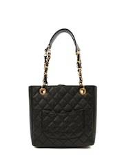 The Handbag Clinic Black Chanel Petite Shopping Tote Bag - Image 2 of 7