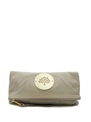 Mulberry Grey Daria Clutch Bag - Image 1 of 7