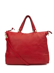 Mulberry Red Effie Tote Bag - Image 1 of 6