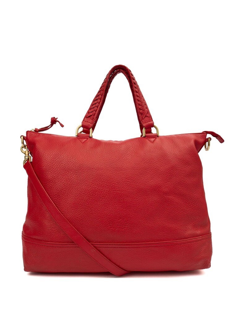 Mulberry Red Effie Tote Bag - Image 1 of 6 Mulberry Red Effie Tote Bag - Image 1 of 6