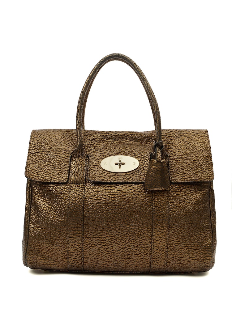 Mulberry Metallic Bayswater Heritage Tote Bag - Image 1 of 7