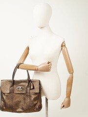 Mulberry Metallic Bayswater Heritage Tote Bag - Image 6 of 7