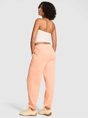 Victoria's Secret PINK Peach Tree Orange Cuffed Fleece Joggers - Image 2 of 2