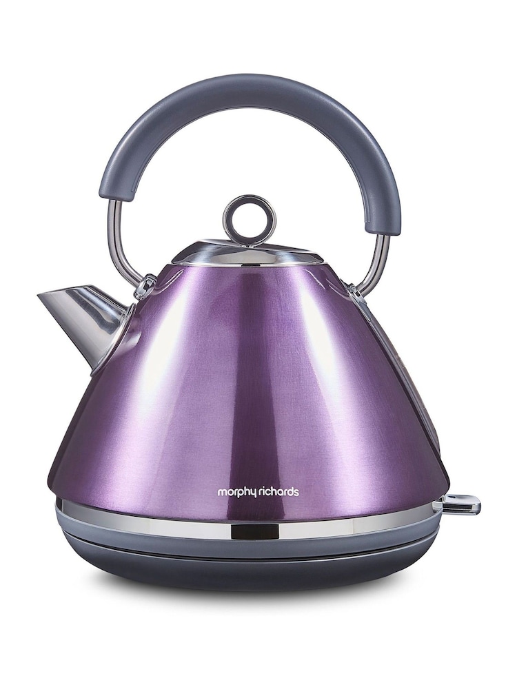 Morphy Richards Purple Accents Pyramid Kettle - Image 6 of 6