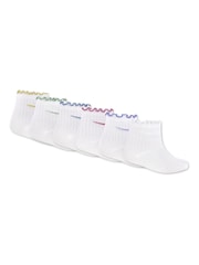 Nike Gold Nhg Lettuce Welt Ankle Socks 6 Pack - Image 2 of 3