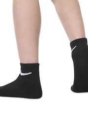 Nike Grey NHN Nike Basic Pack Quarter Socks 3 Pack - Image 6 of 9