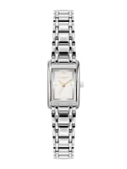Olivia Burton Silver Tone 16x24mm Petit Grove Stainless Steel Watch - Image 1 of 8