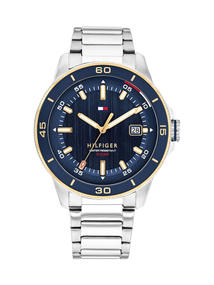 Tommy Hilfiger Silver Tone Stainless Steel Bracelet Watch - Image 1 of 4