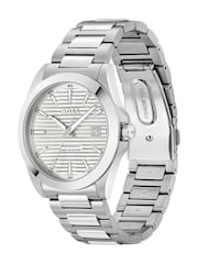 BOSS White Strike Stainless Steel Bracelet Watch - Image 4 of 6