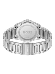 BOSS White Strike Stainless Steel Bracelet Watch - Image 5 of 6