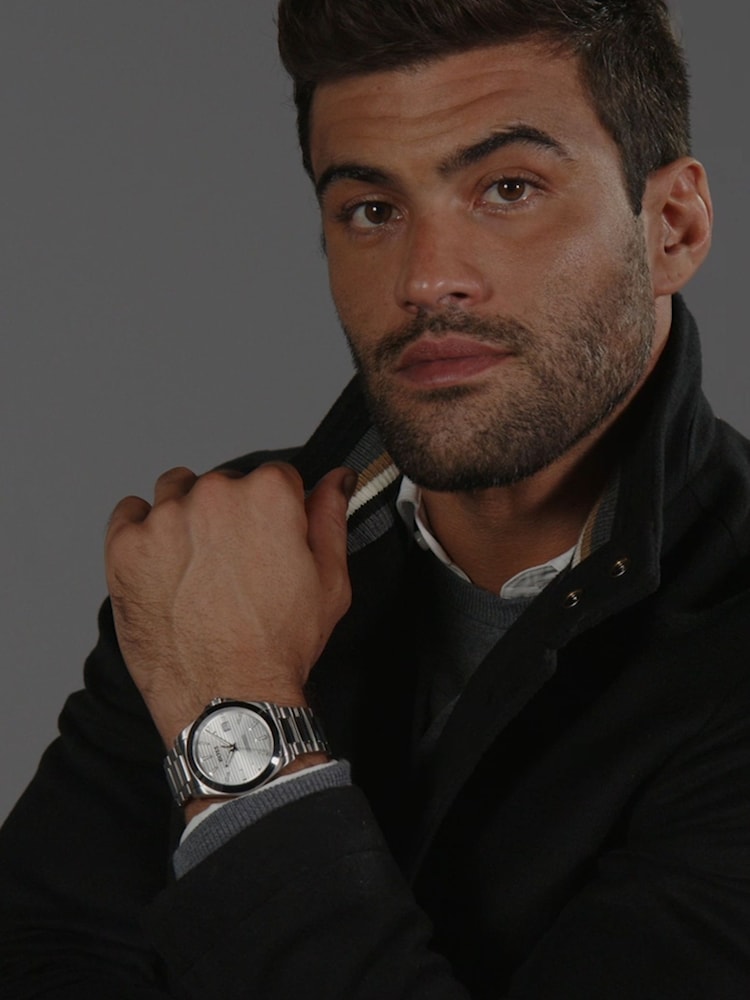 BOSS Silver Gents Strike Stainless Steel Bracelet Watch - Image 4 of 4 BOSS Silver Gents Strike Stainless Steel Bracelet Watch - Image 4 of 4