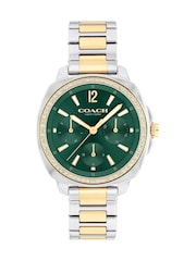 COACH Gold Two Tone Kitt  Stainless & IP Bracelet Watch - Image 1 of 4