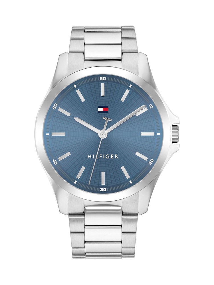 Tommy Hilfiger Silver Tone Stainless Steel Bracelet Watch - Image 1 of 5