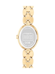COACH Gold Tone Ladies Sammy 22mm Oval Watch - Image 2 of 4