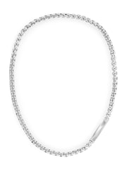 Calvin Klein Silver Tone Men's Stainless Steel Necklace - Image 1 of 4