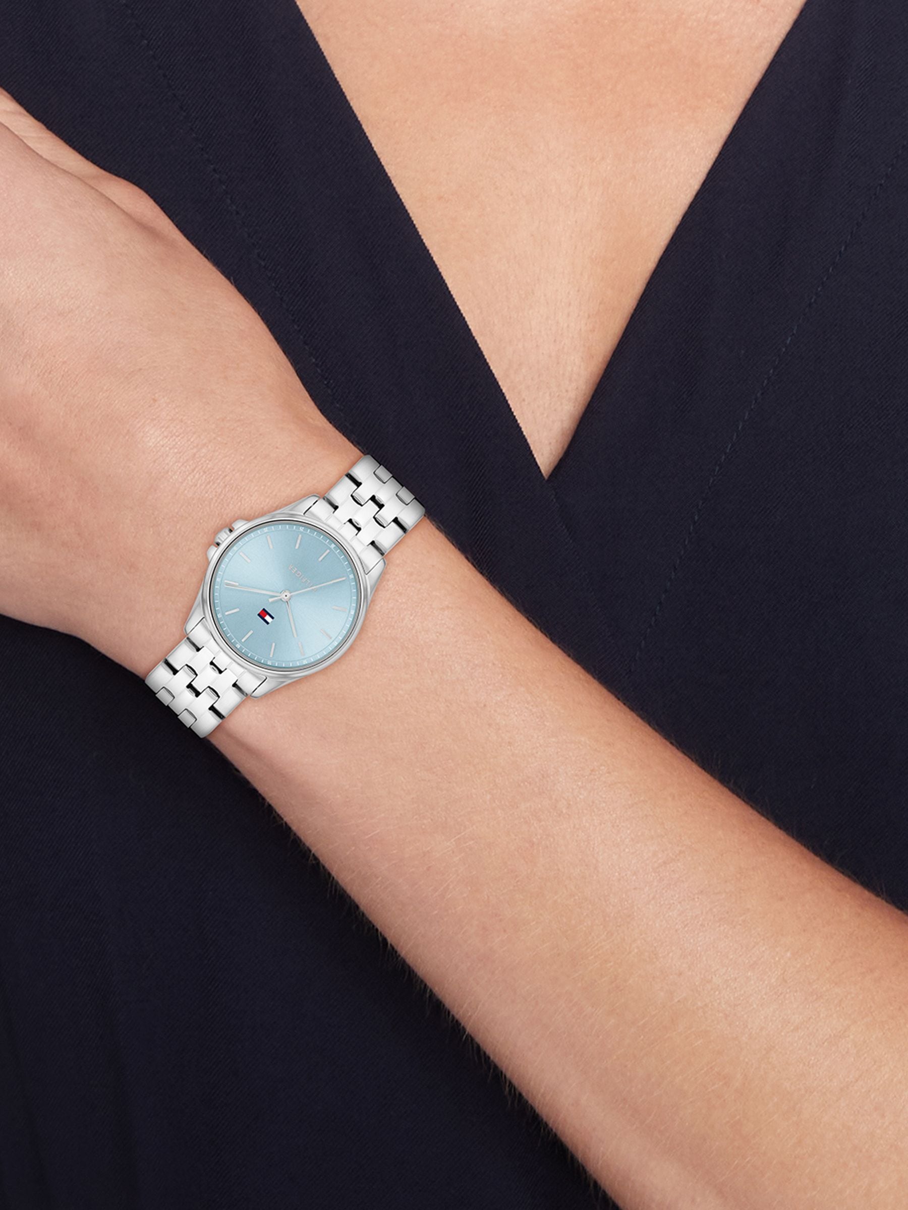 Womens Wristwatch TOMMY HILFIGER JADE 1782771 Stainless Steel Light Blue - Image 7