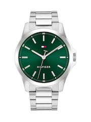 Tommy Hilfiger Silver Tone Stainless Steel Bracelet Watch - Image 1 of 5
