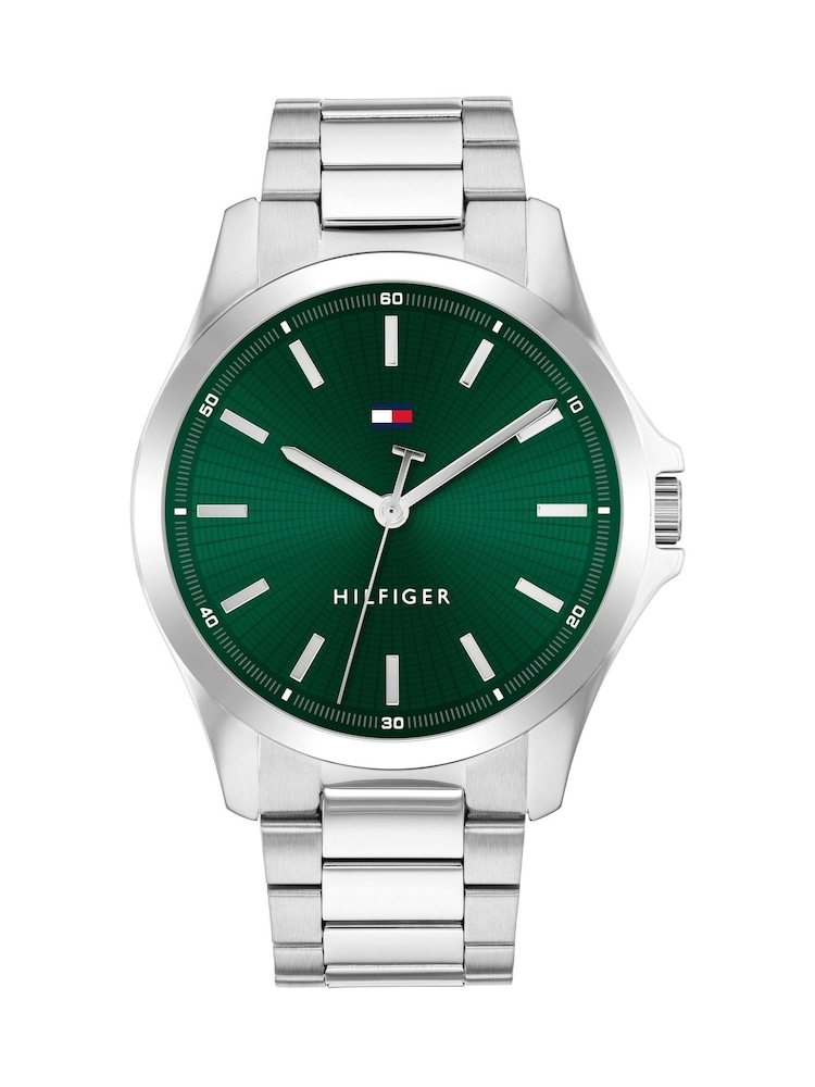Tommy Hilfiger Silver Tone Stainless Steel Bracelet Watch - Image 1 of 5