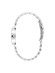 Olivia Burton Silver Tone 30mm Mother of Pearl Stainless Steel Bracelet Watch - Image 4 of 7
