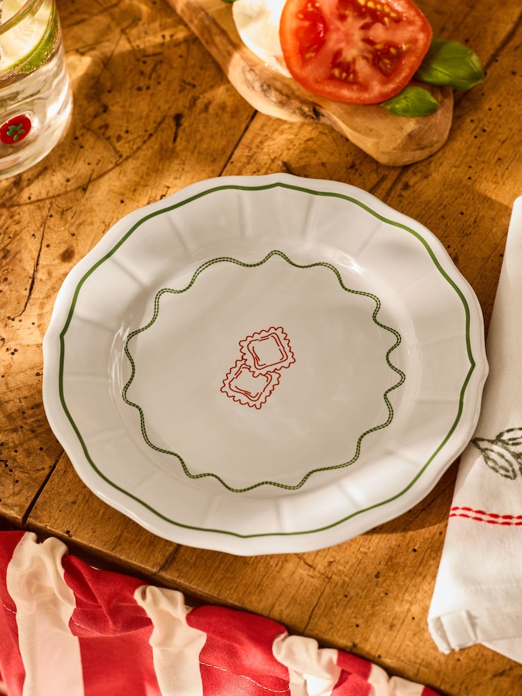 Lia Gold x Next Set of 4 Cream Side Plates - Image 2 of 5
