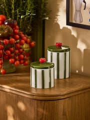 Lia Gold x Next Set of 2 Ceramic Tomato Storage Jars - Imagen 2 de 5