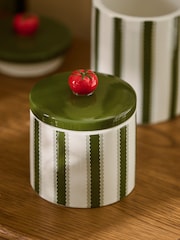 Lia Gold x Next Set of 2 Ceramic Tomato Storage Jars - Imagen 3 de 5