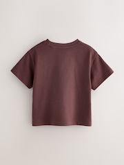 smALLSAINTS Multi Logo Crew Relaxed Younger 3 Pack T-Shirts - Image 3 of 7