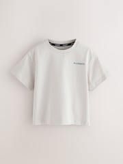 smALLSAINTS Multi Logo Crew Relaxed Younger 3 Pack T-Shirts - Image 5 of 7