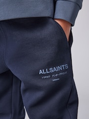 smALLSAINTS Blue Underground Oversized Younger Boys Sweatshirt and Joggers Set - Image 5 of 16