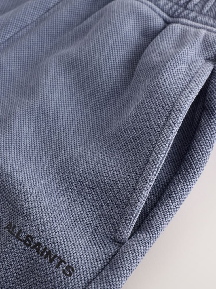 smALLSAINTS Textured Mid Blue Block Logo Washed Pullover Hoodie and Joggers Set - Image 15 of 15 smALLSAINTS Textured Mid Blue Block Logo Washed Pullover Hoodie and Joggers Set - Image 15 of 15