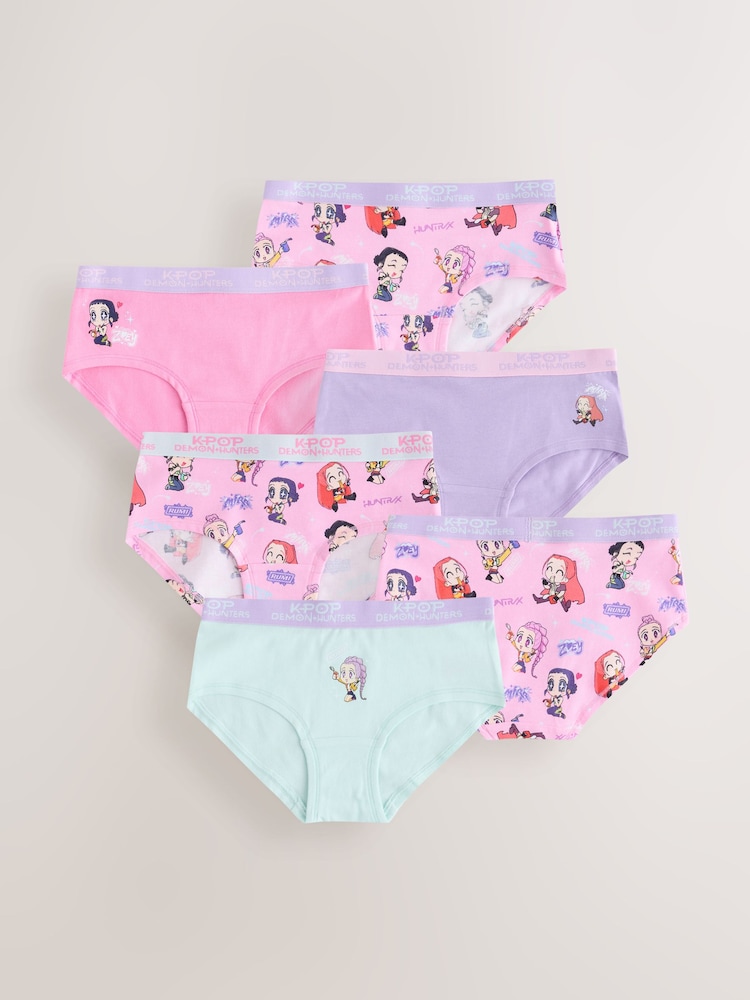 Pink KPop Demon Hunters Hipsters (5-16yrs) - Image 1 of 9