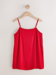 Red Satin Camisole - Image 6 of 8