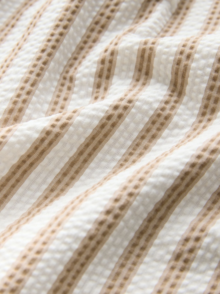 Neutral Stripe Button Down Maxi Skirt - Image 8 of 8