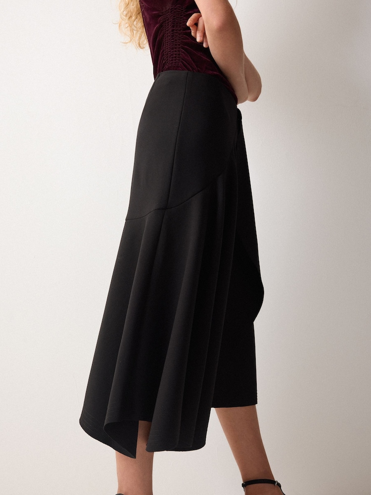 Jigsaw Stretch Crepe Skirt - Immagine 2 di 5