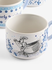 Cath Kidston Blue/White Wallace and Gromit Stackable Tea For Two - Image 7 of 8