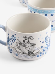 Cath Kidston Blue/White Wallace and Gromit Stackable Tea For Two - Image 8 of 8