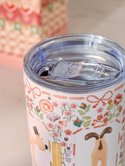Cath Kidston Orange/White Wallace and Gromit Travel Mug - Image 3 of 5