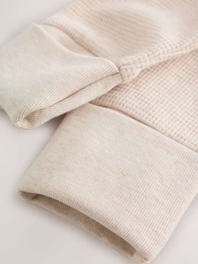 Neutral Sage Waffle Two Way Zip Baby Sleepsuits 4 Pack (0mths-3yrs) - Image 15 of 15 Neutral Sage Waffle Two Way Zip Baby Sleepsuits 4 Pack (0mths-3yrs) - Image 15 of 15