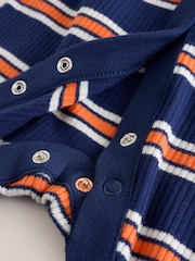 Multi Varsity Two Way Zip Baby Sleepsuits 4 Pack (0mths-3yrs) - Image 13 of 16