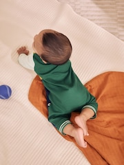 Multi Varsity Two Way Zip Baby Sleepsuits 4 Pack (0mths-3yrs) - Image 3 of 16