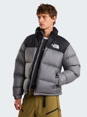 The North Face Grey The North Face 1996 Retro Nuptse Puffer Jacket - Image 4 of 6