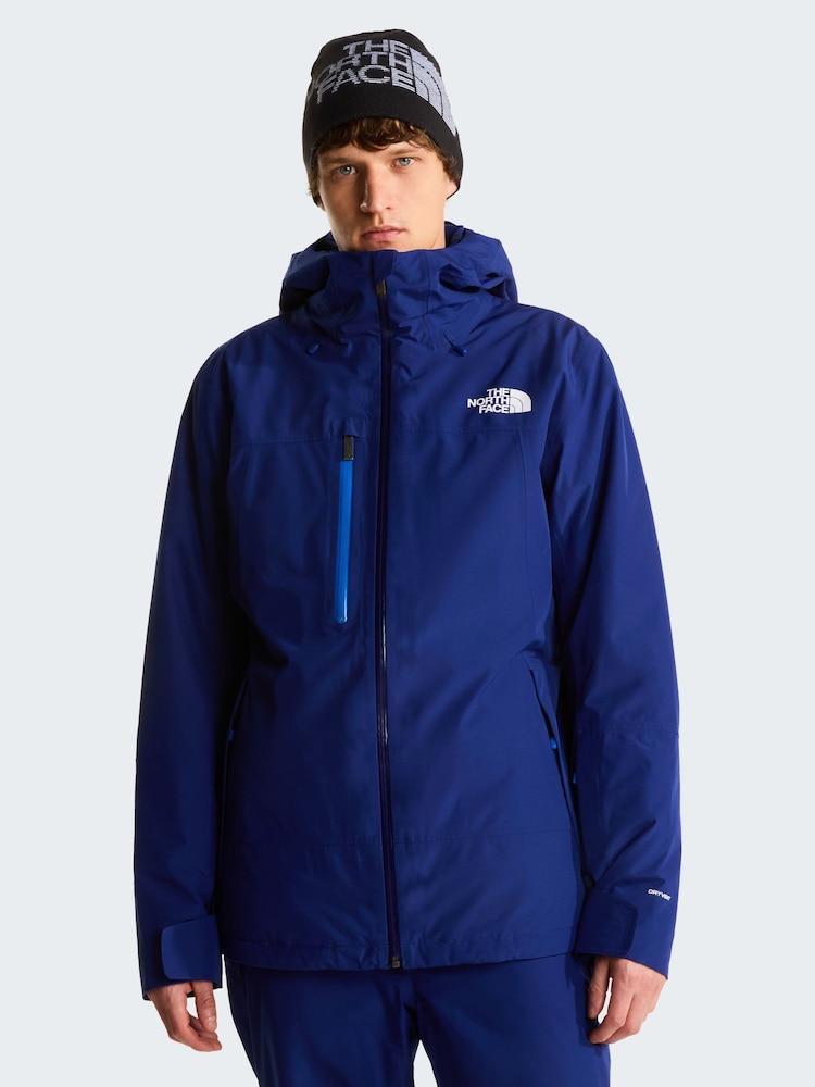 The North Face Blue Descendit Ski Jacket - Image 1 of 6 The North Face Blue Descendit Ski Jacket - Image 1 of 6
