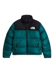 The North Face Green 1996 Retro Nuptse Puffer Coat - Image 4 of 5