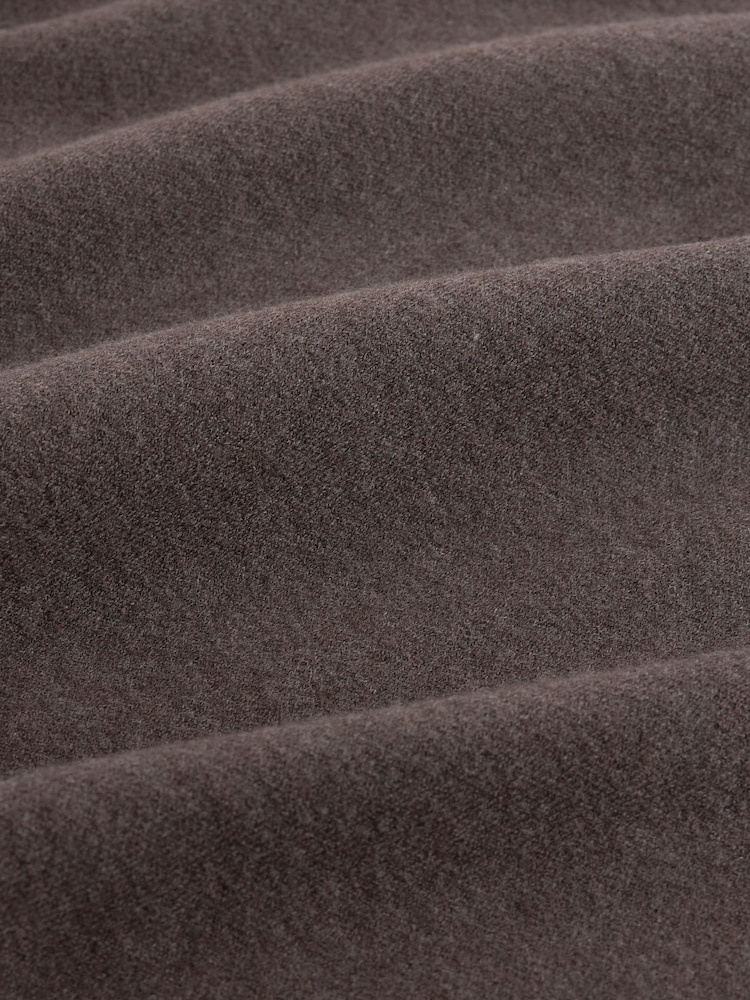 Brown Ultrasoft Knitted Trophy Neck Jumper with Wool - Image 3 of 3 Brown Ultrasoft Knitted Trophy Neck Jumper with Wool - Image 3 of 3