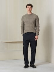Dark Stone N. Premium Textured Knitted Jumper - Image 2 of 8