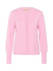 CULTURE Pink Annemarie Scallop Long Sleeve Cardigan - Image 5 of 6