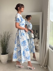 Style Cheat Blue Leighton Dress - Image 3 of 5