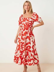 Style Cheat Red Leighton Dress - Image 1 of 3