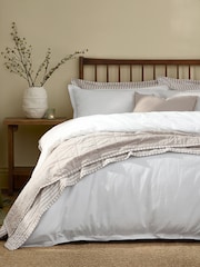 Yard Chalk Hebden Washed Cotton Duvet Cover and Pillowcase Set - Image 3 of 4