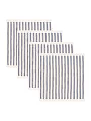 Yard Mineral Blue Hebden Striped Towel - Image 2 of 4